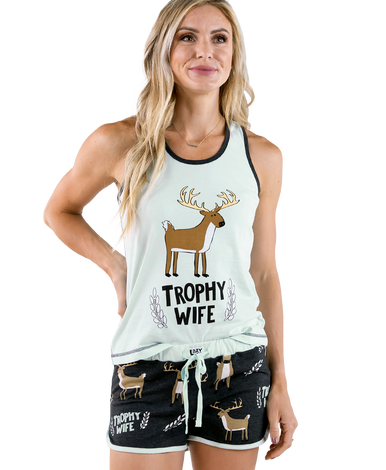 Trophy Wife Women's Tank & Short Set