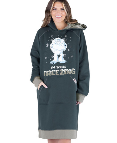 I'm Still Freezing Yeti Sleep Hoodie