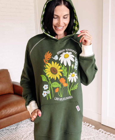 Wild Flowers Sleep Hoodie