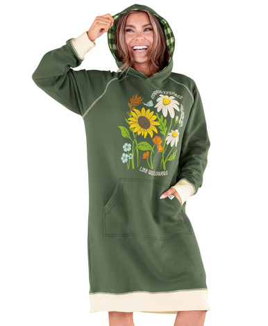 Wild Flowers Sleep Hoodie