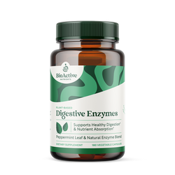 As we age, our bodies often need additional support for proper digestion of foods. This comprehensive enzyme blend is specifically designed to help break down the widest range of foods, especially proteins, fats, and carbohydrates, and promotes:

Healthy Digestion*
Maximum Nutrient Absorption*