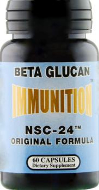 As a dietary supplement, take 1 capsule 1 time daily just before sleep. If taking two per day, take one in the morning and one just before sleep

NSC 24 Original MG Beta Glucan - 3 mg - 60 Count - The Original and Still Best Beta Glucan Supplement (U.S. Patent 6,486,003) for a daily immune boost for all ages and genders with a two month supply. Remember, When You Can't - Immunition Glu-CAN! MG Beta Glucan - 3 mg - 60 Count.

**Information for this product is sited from the NSC website.