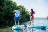 Paddle Boarding for Sustainable Exploration