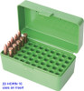 Ammo Box 50 Round Flip-Top 22 Hornet