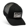 STLHD Chehalis Snapback Black Trucker Hat