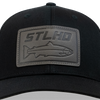 STLHD Tailout Black Snapback Trucker