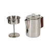 Stansport Stainless Steel Percolator Coffee Pot 9 Cups