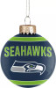 Seahawks Glass Ball Ornament