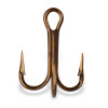 Mustad Bronze Treble Hook - 5 Pack