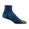 Darn Tough Men's Run Quarter No Cushion Ultra-Lightweight Running Sock - Eclipse