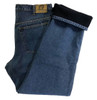Full Blue Men's Fleece Lined Jeans