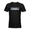 STLHD Chrome Black Tee Shirt