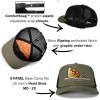 Paramount Outdoors Brown Trout Tail Mesh Back 5-Panel Cap