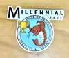 Millennial Bait Purple Coon Tails