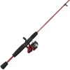 Zebco Slingshot Red Medium-Light Spinning Reel and Fishing Rod Combo