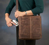 GTM Conceal Carry Vintage Messenger Bag