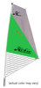 Kayak Sail Kit (Lime/Silver)