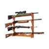 Allen Company Four Firearm Wooden Wall Rack