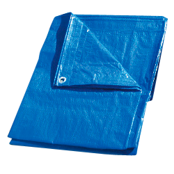 Regular Duty Blue Poly Tarps