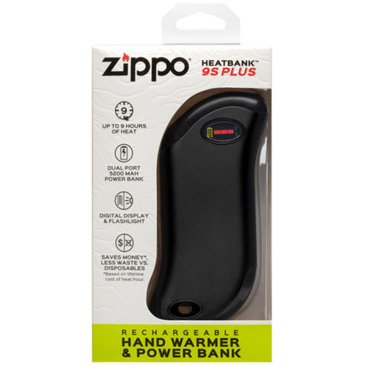 Zippo HeatBank® 9s Plus Rechargeable Hand Warmer
