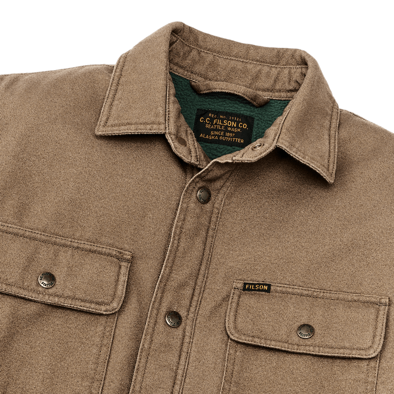 Filson Men's Fleece-Lined Jac-Shirt