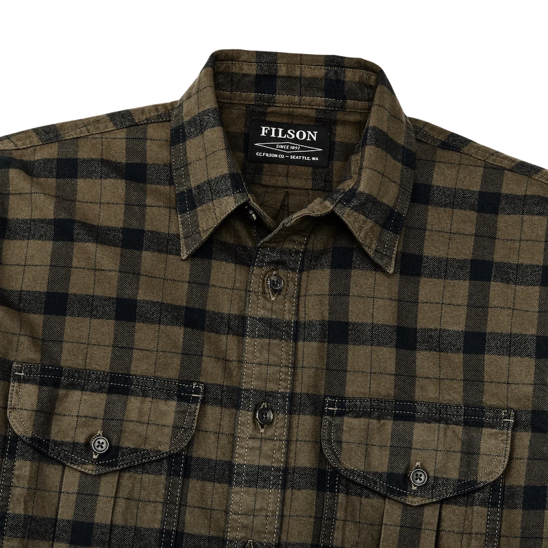 Filson Men's Alaskan Guide Flannel Shirt