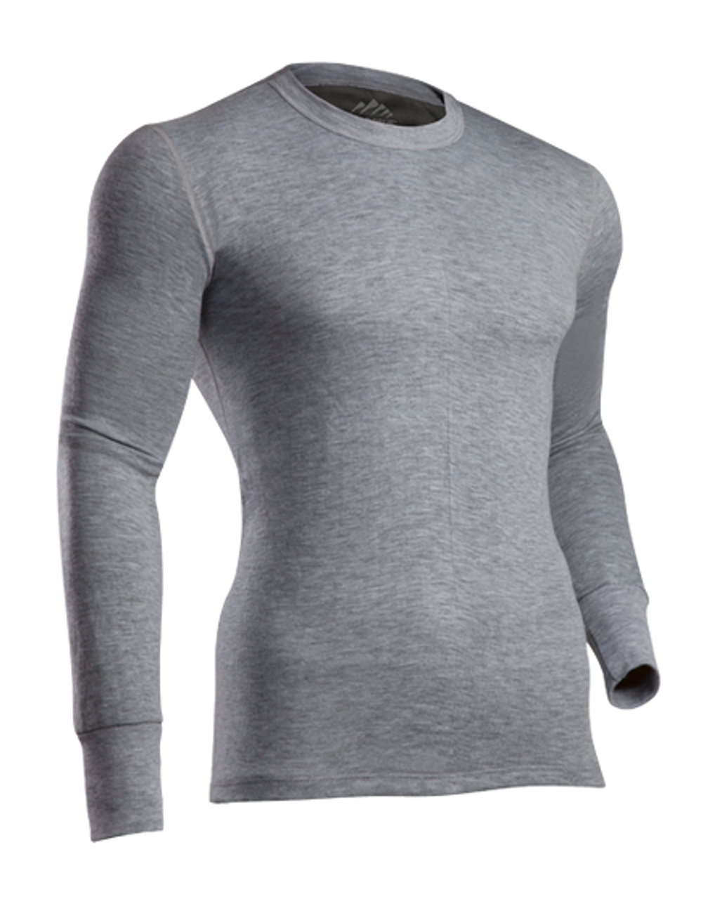 Indera Men's Platinum II Crew - Heather Gray