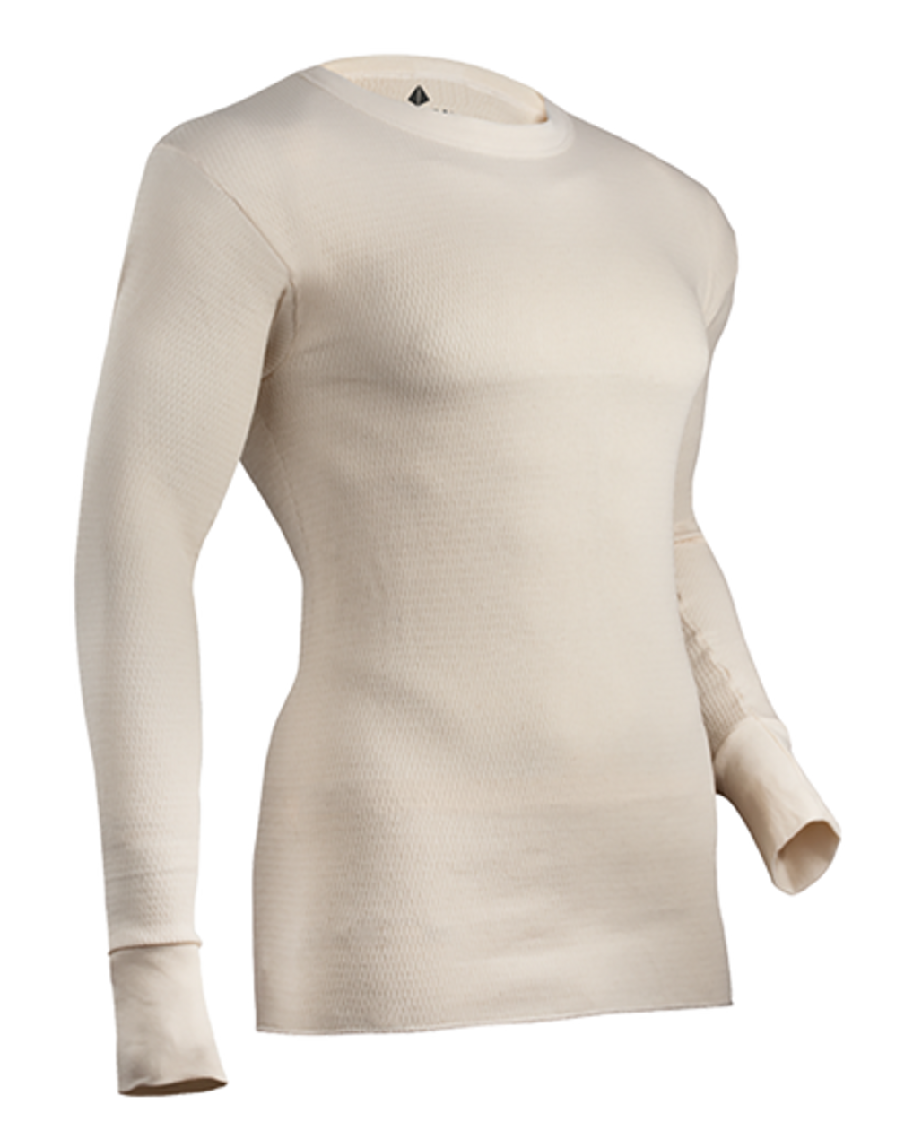 Indera Men's Expedition Weight Cotton Raschel Knit Thermal Crew