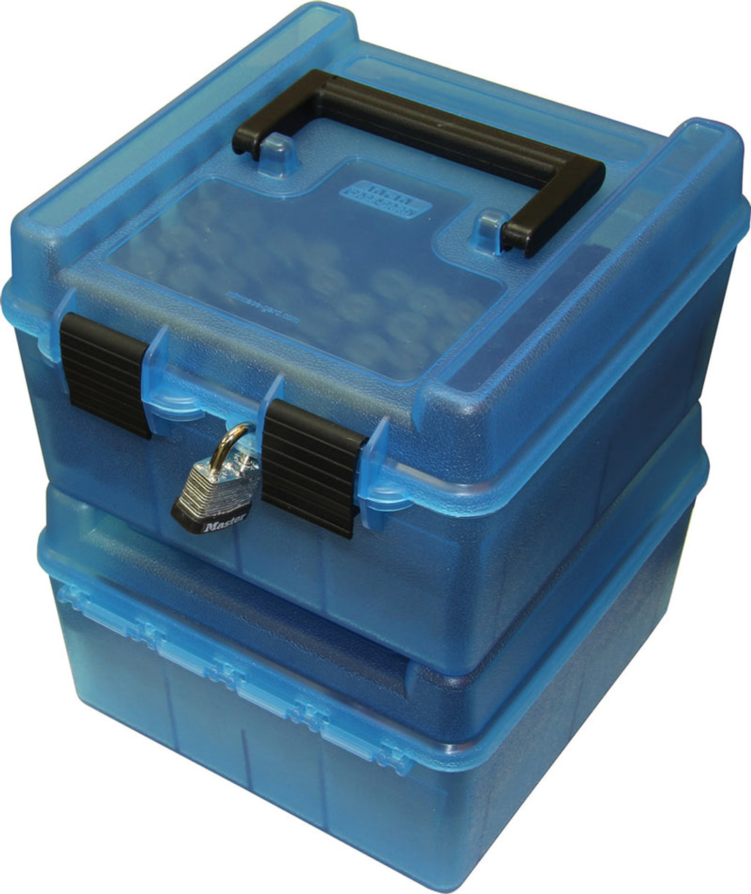 Deluxe Ammo Box 100 Round Handle WSM WSSM Ultra Mag