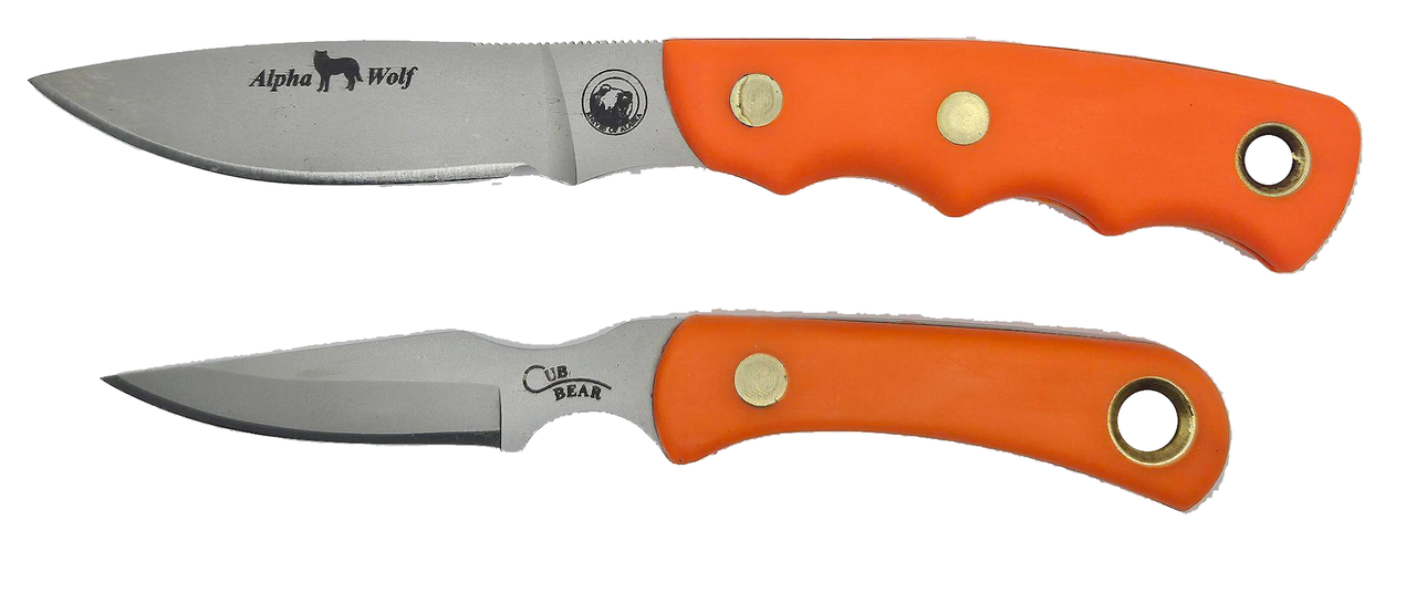 Knives of Alaska Alpha Wolf/Cub Combo Knife Set