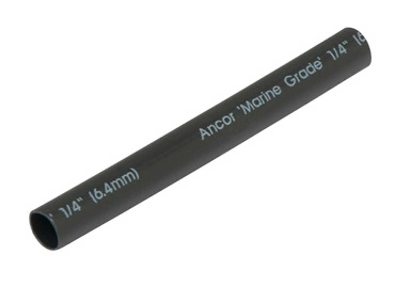 Heat Shrink Tubing- 1/4" x 3"- Black- 3pc