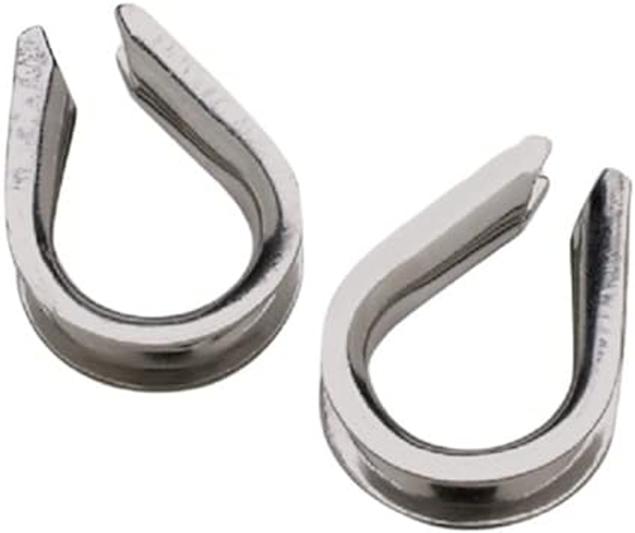 Seachoice Wire Rope Thimble- Stainless Steel (2 Pack)