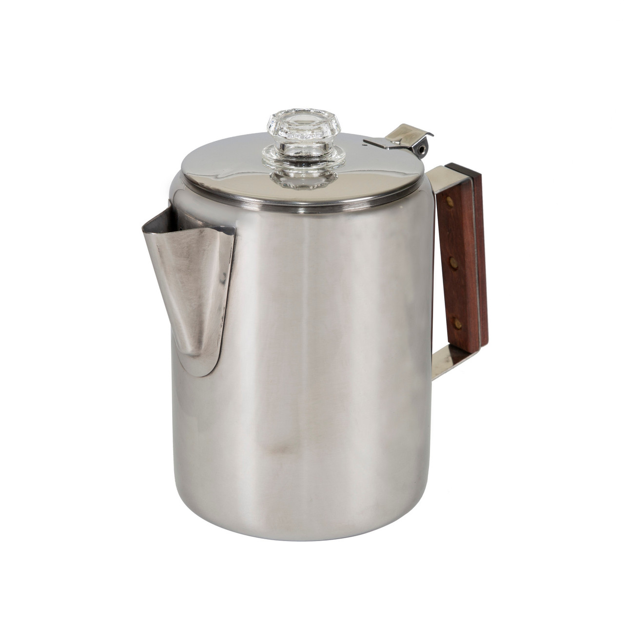 Stansport Stainless Steel Percolator Coffee Pot 9 Cups