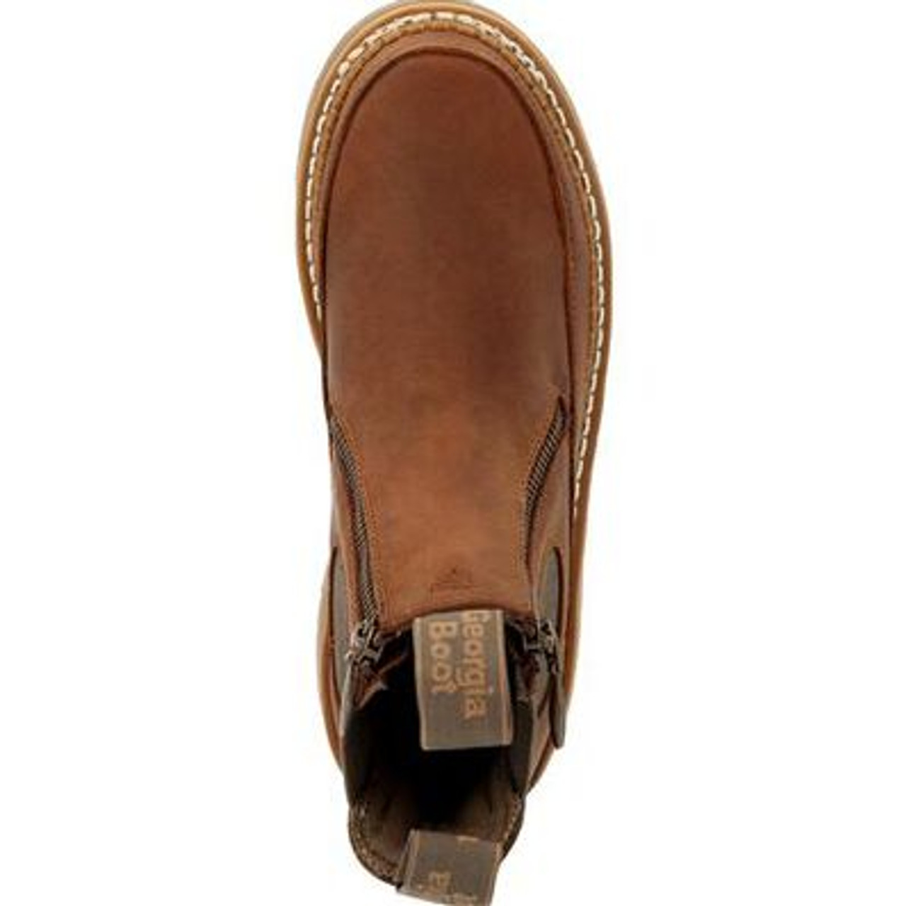 Georgia Boot Women's Side Zip Chelsea Romeo