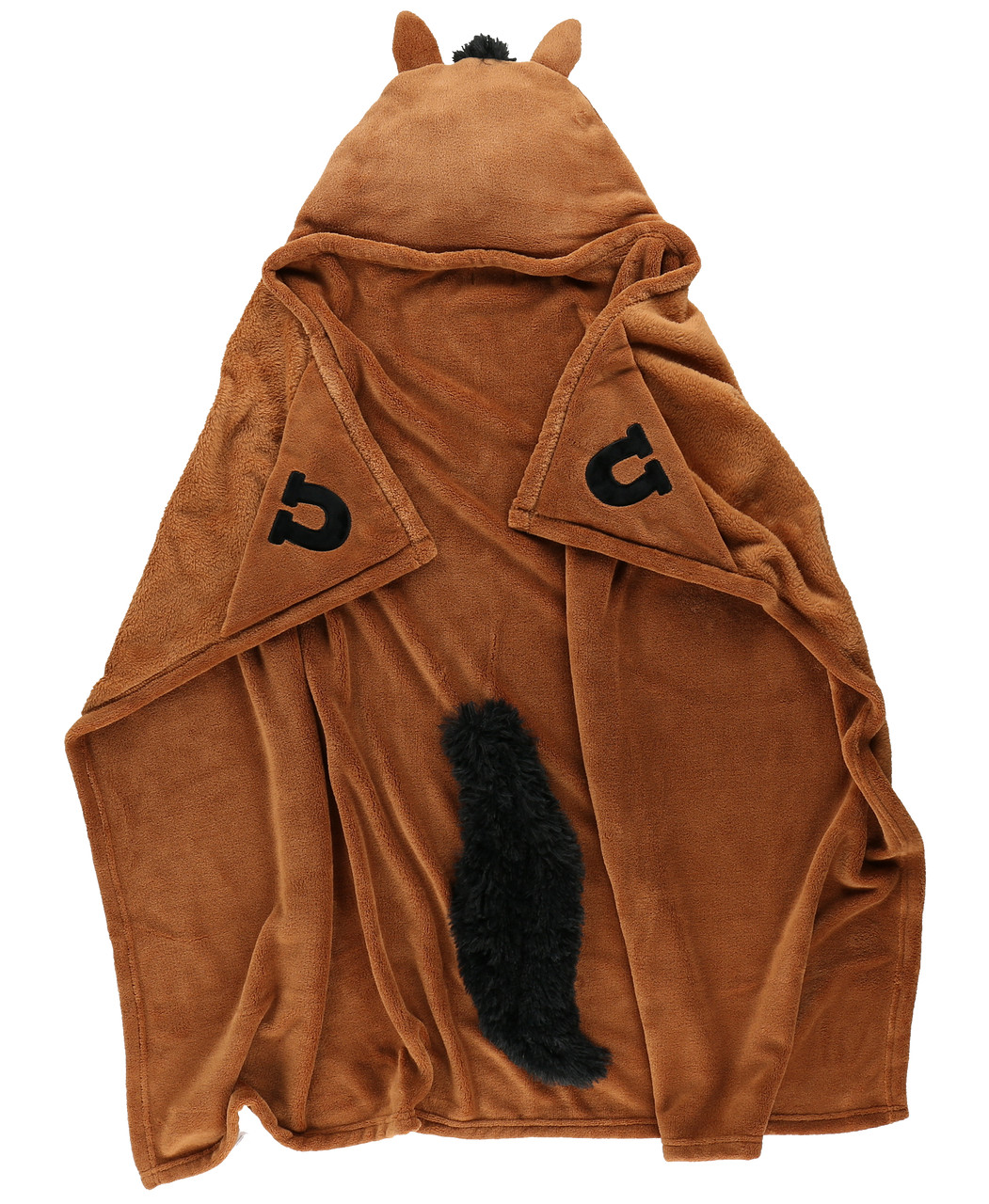 Horse Kid's Hooded Blanket