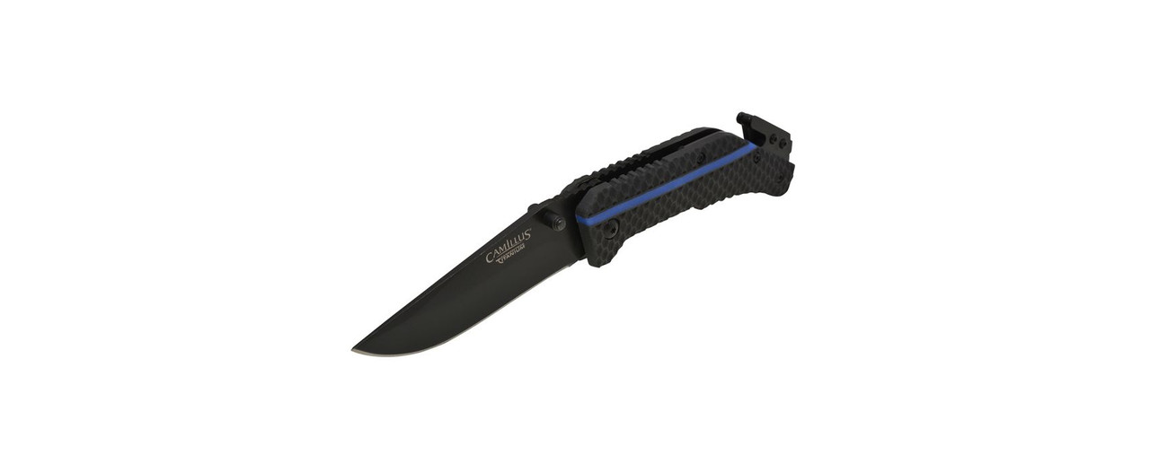 Camillus Thin Blue Line 7.75" Folding Knife