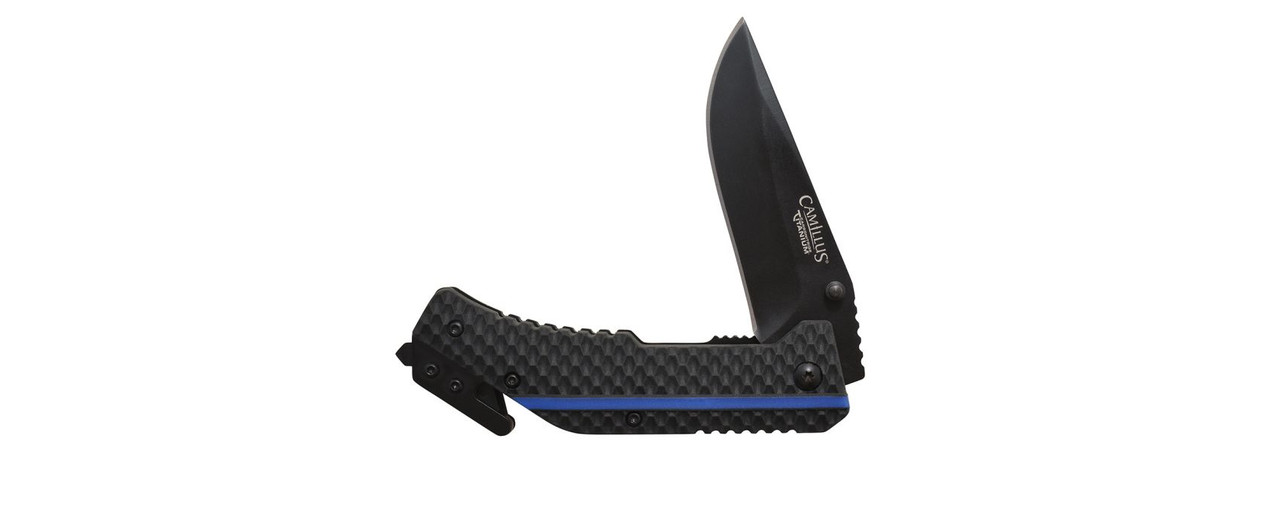 Camillus Thin Blue Line 7.75" Folding Knife