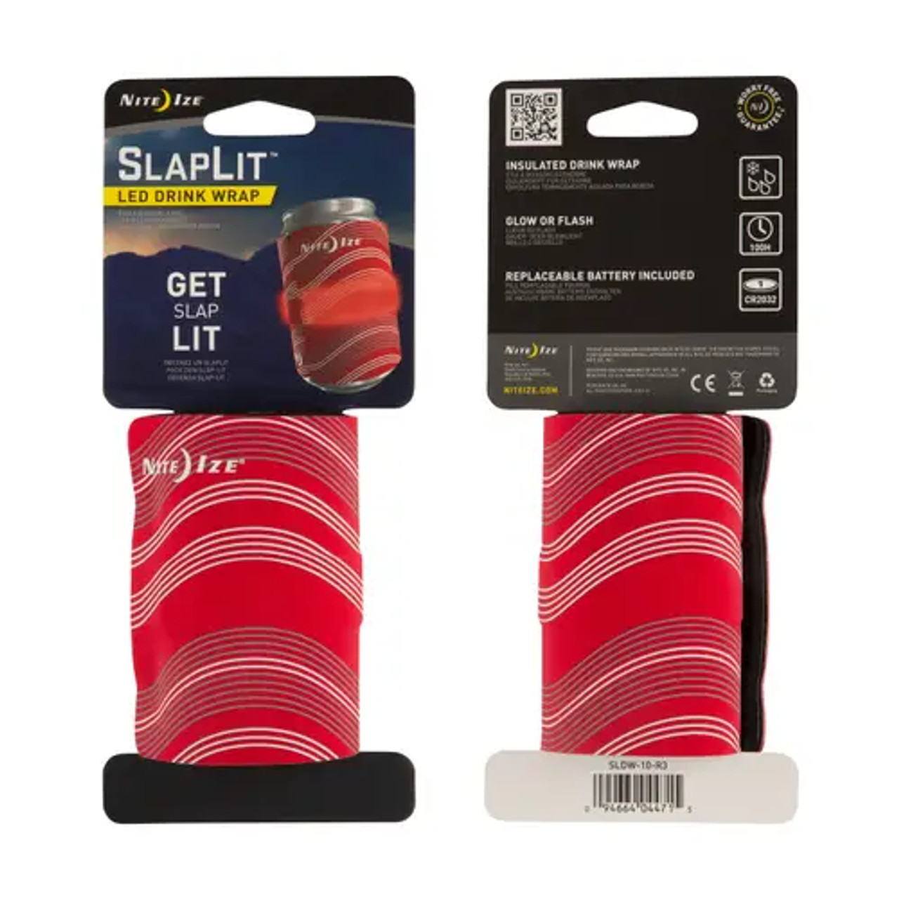 Nite Ize SlapLit LED Drink Wrap - Red