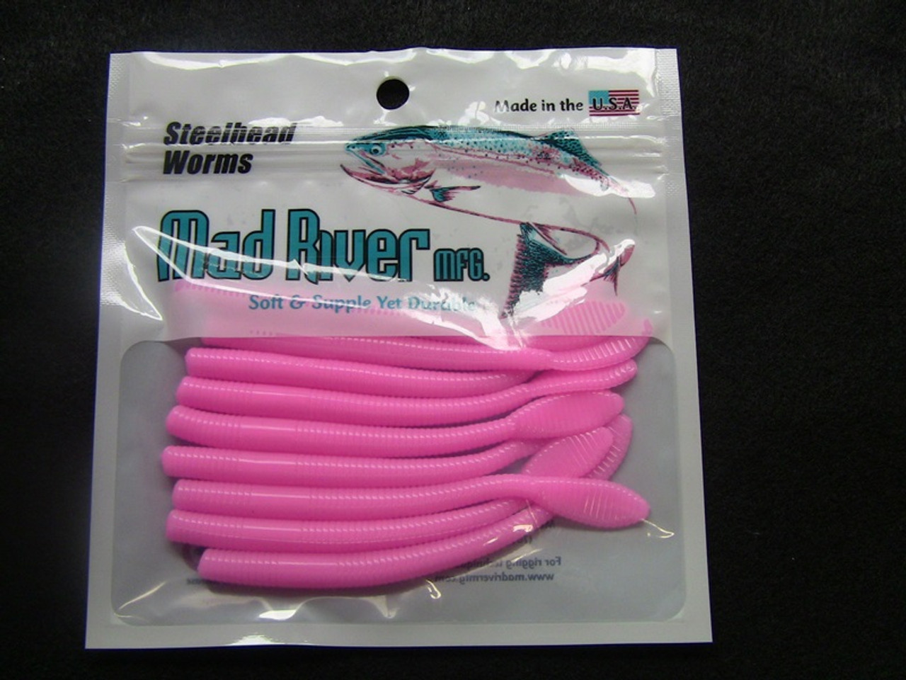 Mad River Steelhead Worms- 4"