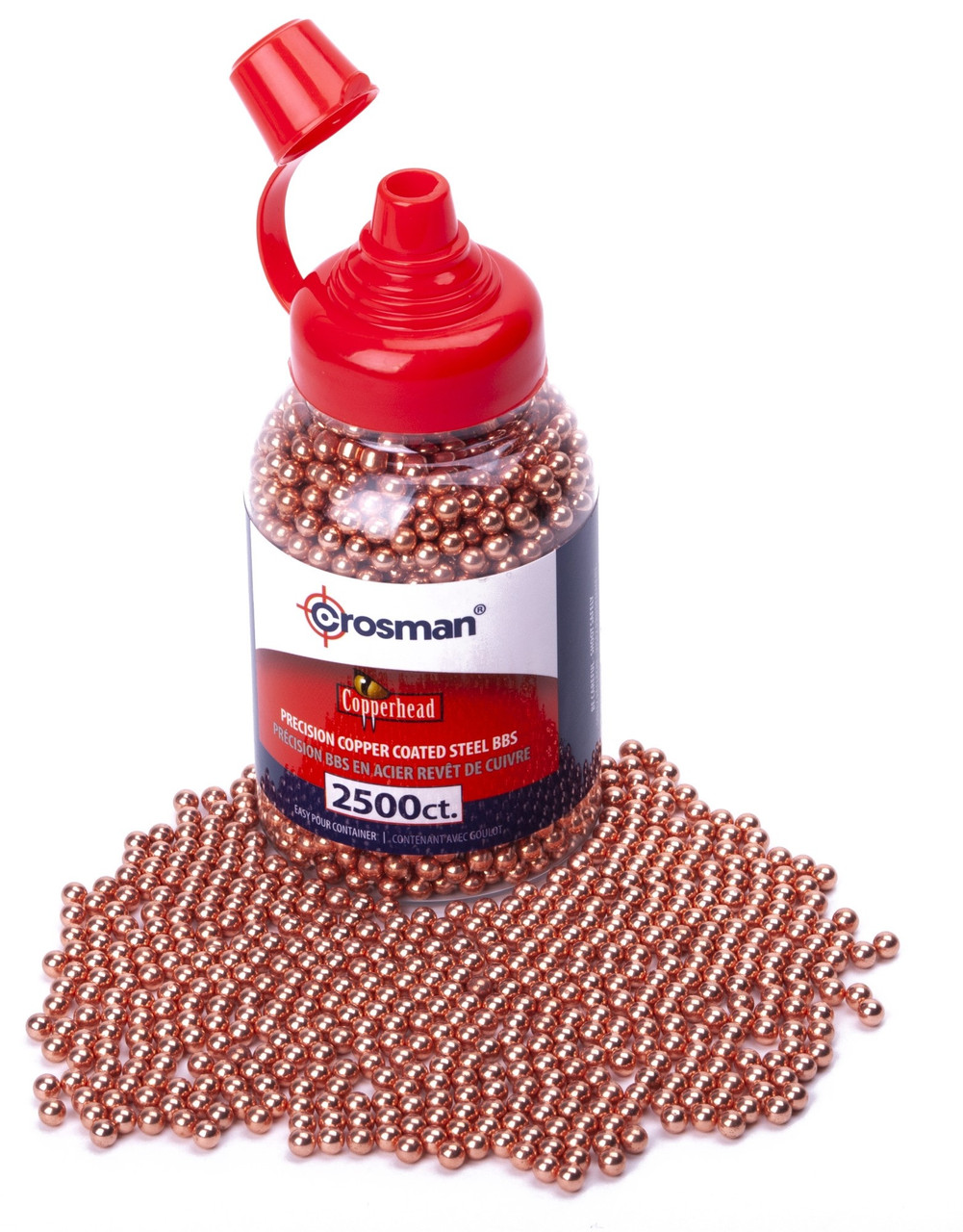 Crosman Copperhead BBs 2500 COUNT (4.5MM)