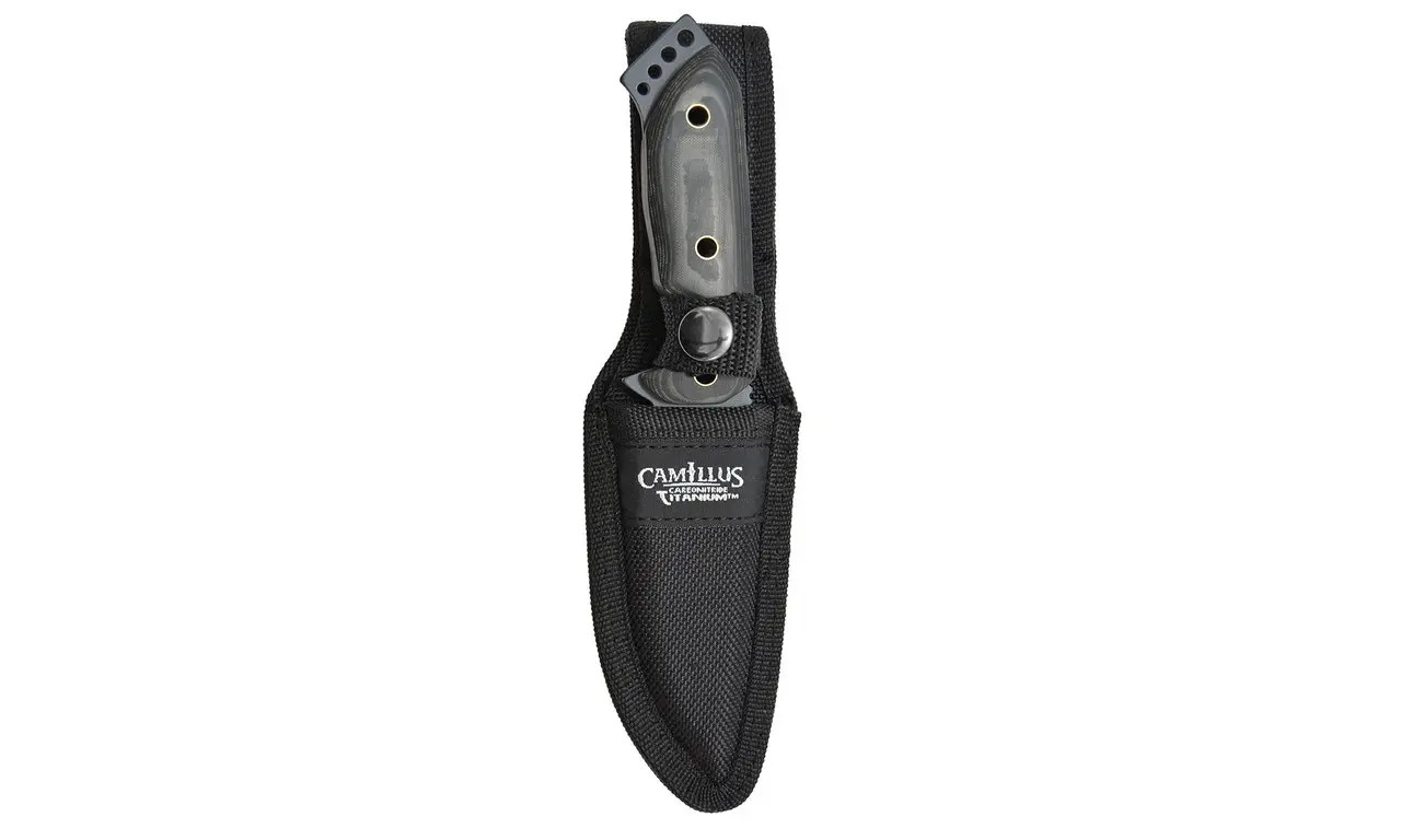 Camillus 7.75" Micarta Handle Fixed Blade Knife