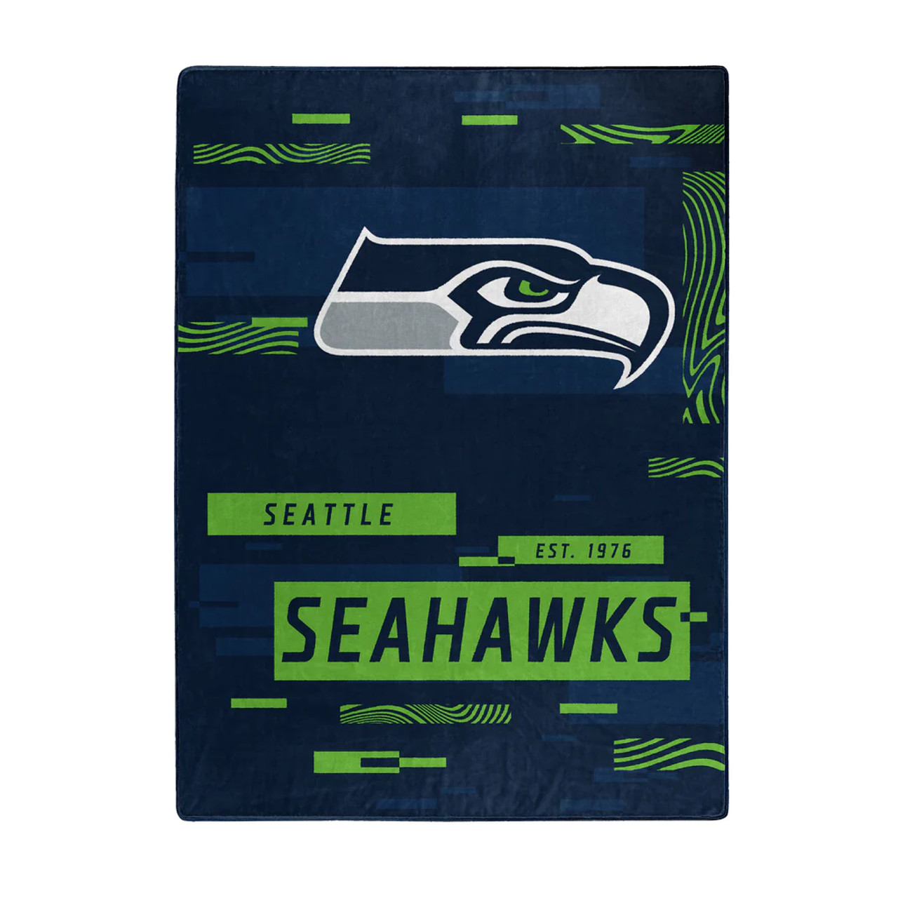 Seahawks Royal Plush Digitize 60X80 Blanket