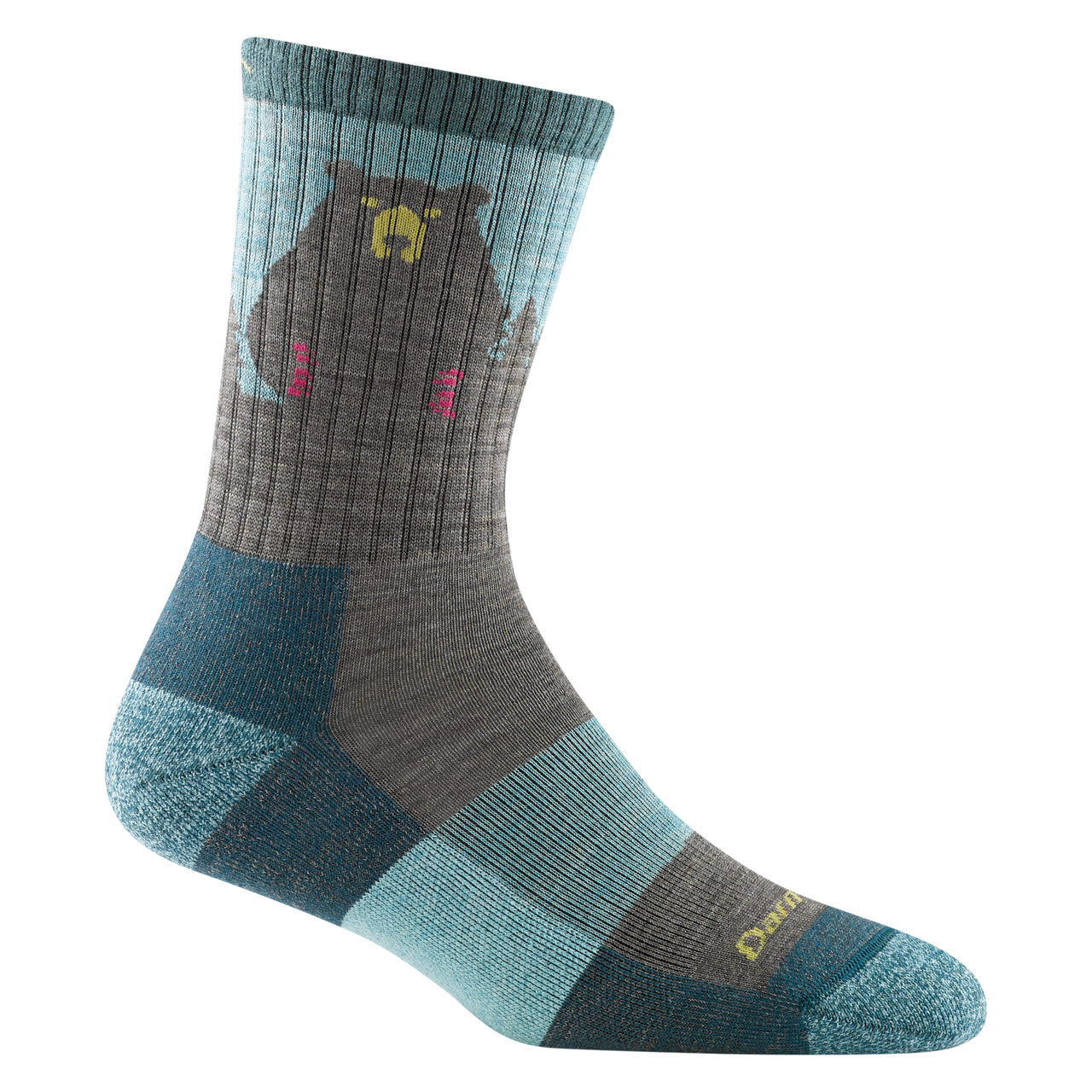 Darn Tough Women's Bear Town Micro Crew Lightweight Hiking Sock