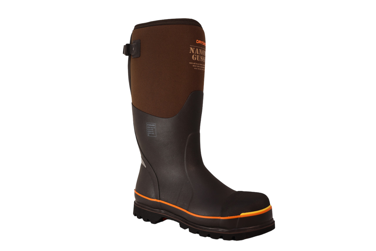 DryShod Nanotoe Protective Gusset Work Boot