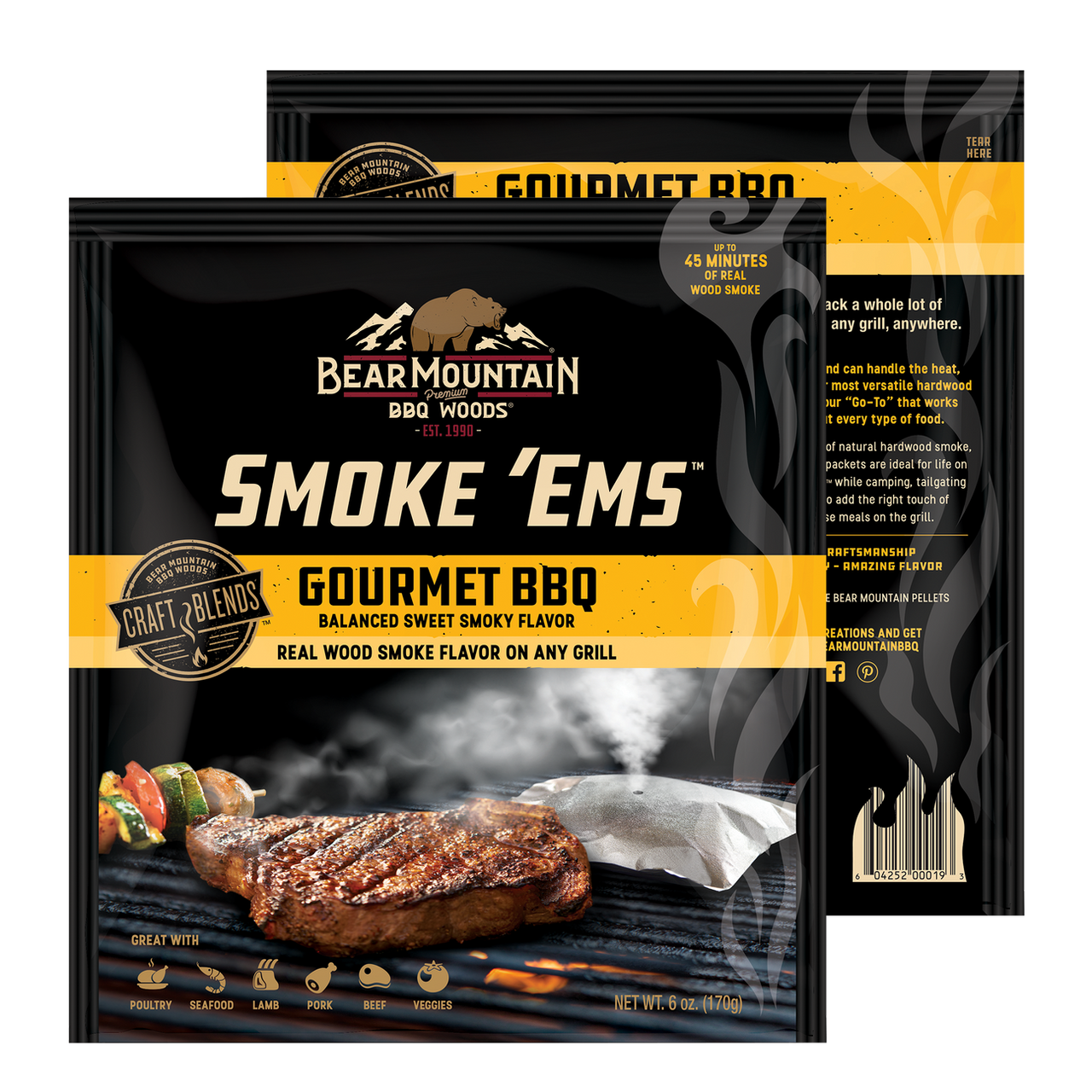 Bear Mountain Smoke 'Ems (16 Pack)