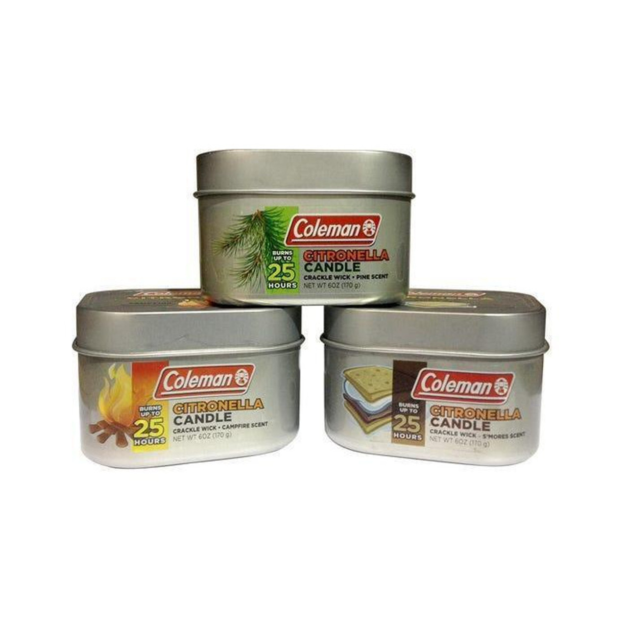 Coleman Coleman Tin Candles 3-Pack