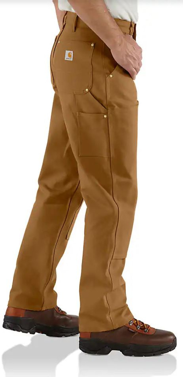 Carhartt Men's Firm Duck Utility Double-Knee Loose Fit Pants