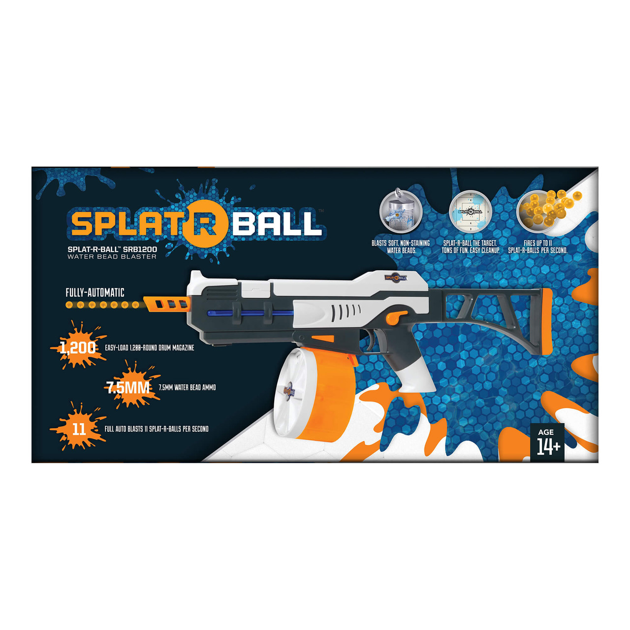 Splat R Ball SRB 1200 Full Auto Blaster Kit