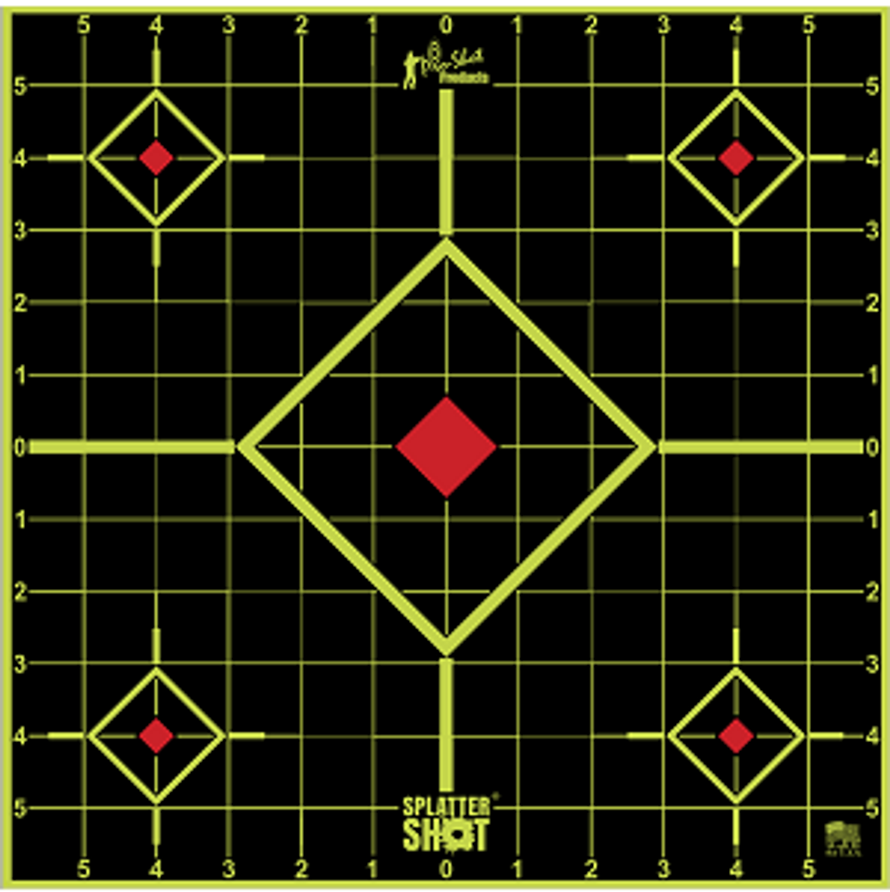Long Range 17.75" SplatterShot ® Sight-in Target