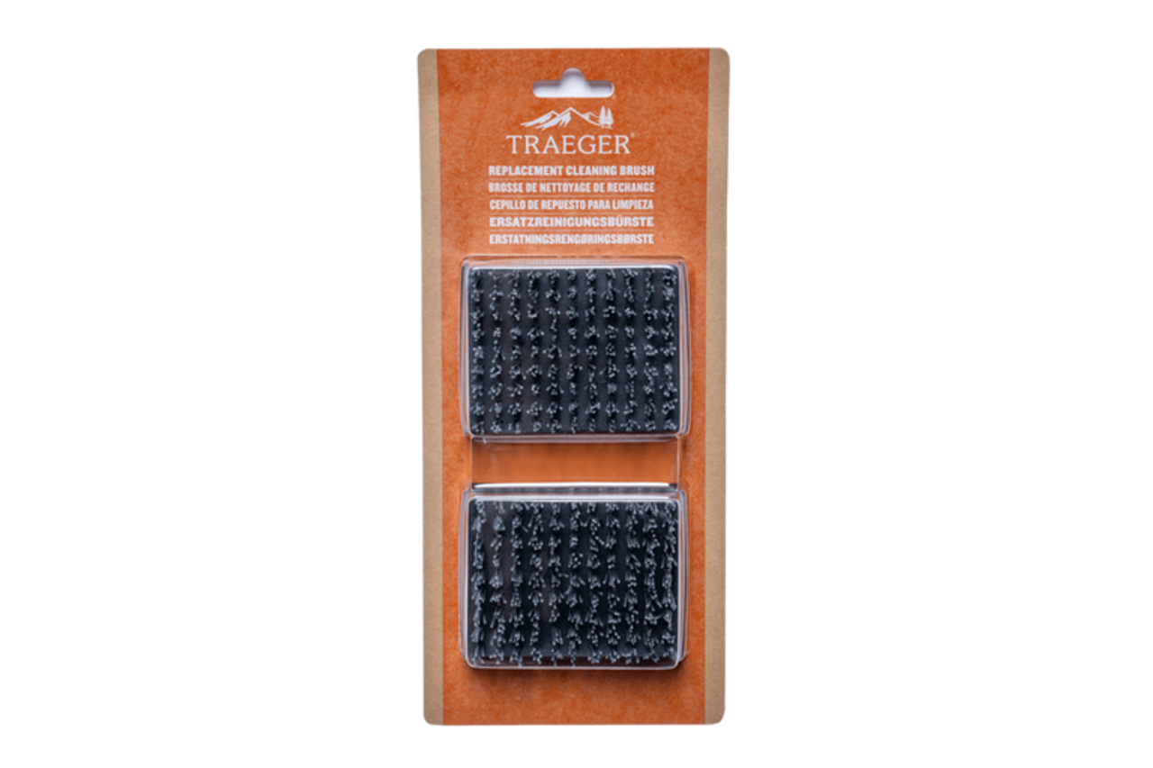 Traeger Replacement BBQ Cleaning Brush Head (2 Pack)